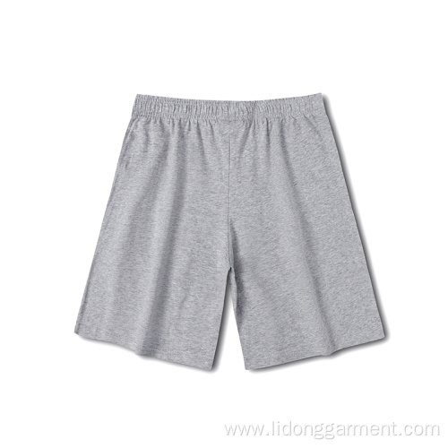 Custom Logo Solid Color Mens Summer Shorts